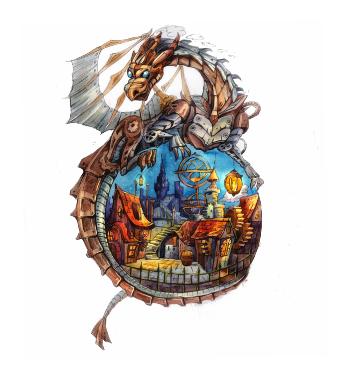 Механический дракон