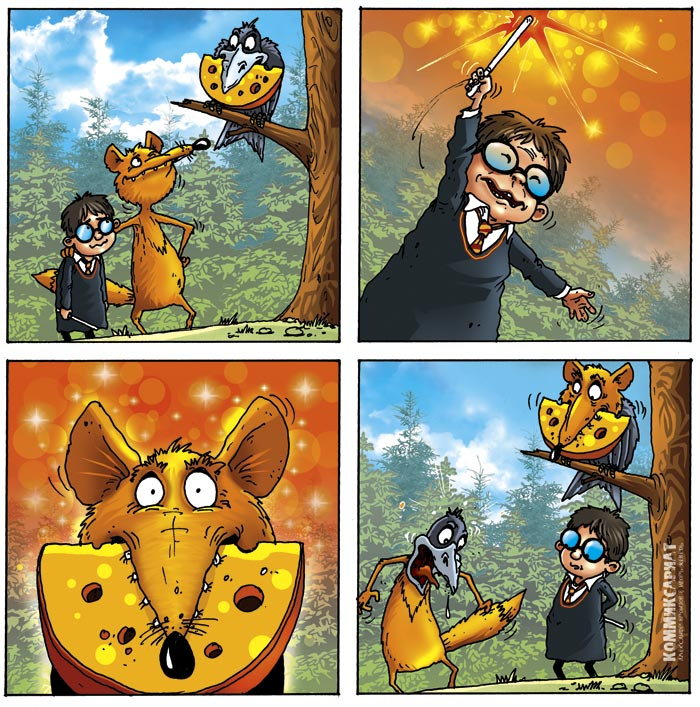 Лиса и Ворона 2