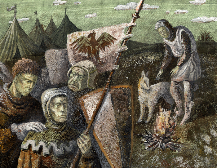 Король Лир. Военный лагерь