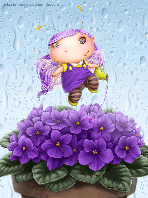 Козявка сенполий