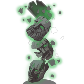 Дизайн персонажей для игры. Монстры. Локация "Пустыня смерти",