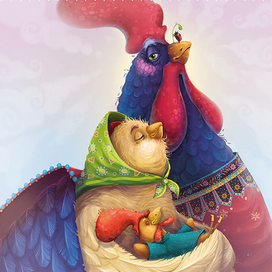 "Українськи казки"  сказка "Бобове зернятко"