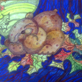 Акварель и тушь