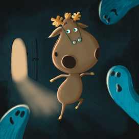 Олень крадётся среди приведений 