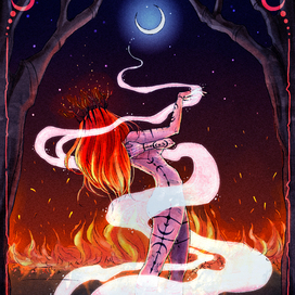 Fire witch