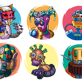 Robotz стикеры