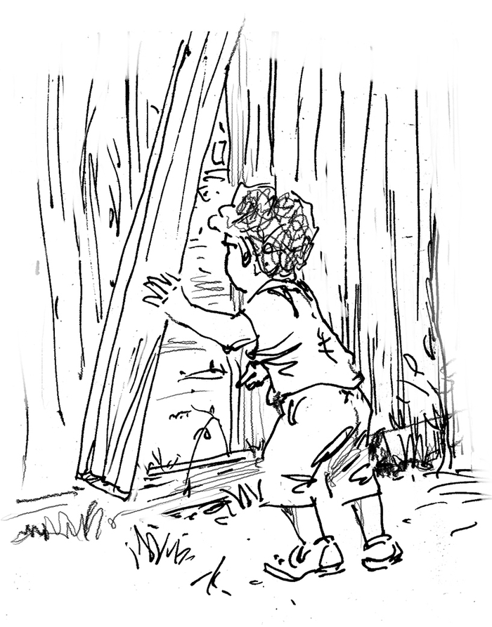 А.Крым "Левушка" Изд. ДЛ. 2019 Иллюстрации и наброски