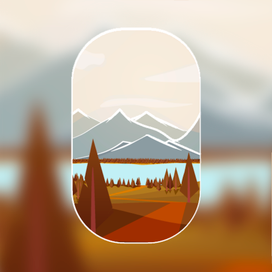 Горы и клёны