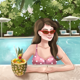 серия иллюстраций для ежедневника