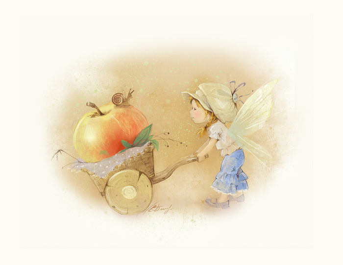 Немного о феях... ( "Яблочко" )