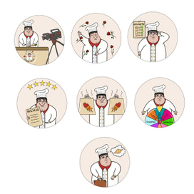 Обложки хайлайтс для ресторана «Старая Гагра»