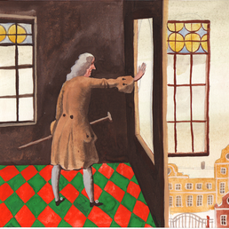 Эскиз к мультфильму Тайна Сухаревой башни