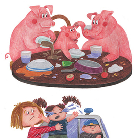 Иллюстрации для книги.