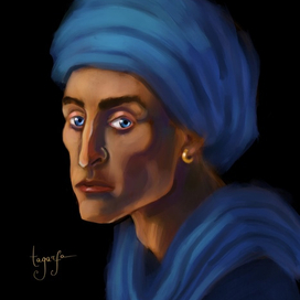 Портрет юноши с золотой сережкой