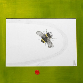 Шмель в тазу с вареньем