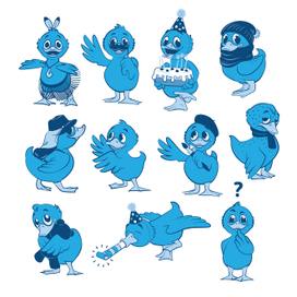 Голубой утёнок