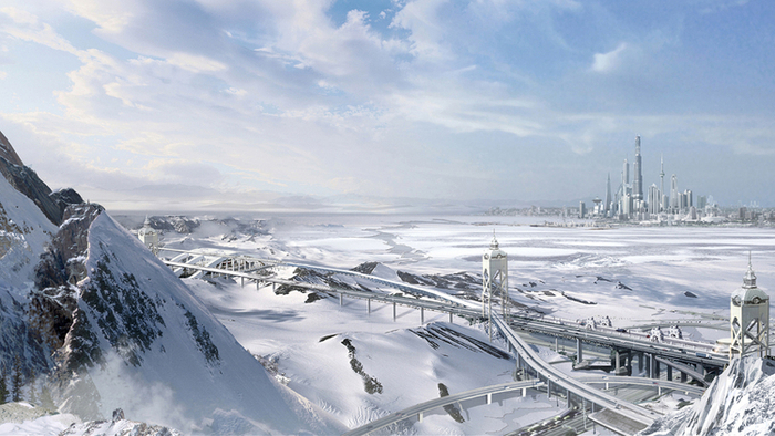 Matte painting  (концепт для кино)