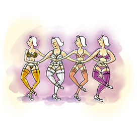 Иллюстрация для журнала FHM