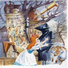 Алиса вроде в Зазеркалье...