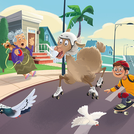 Детская история про ламу