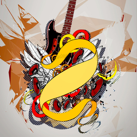 Гитара/Коллаж