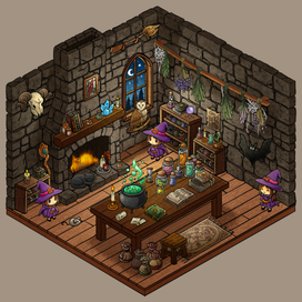 Румбокс "Дом ведьмочки"