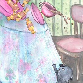 горячий чай