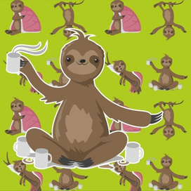 Паттерн для печати на текстиле