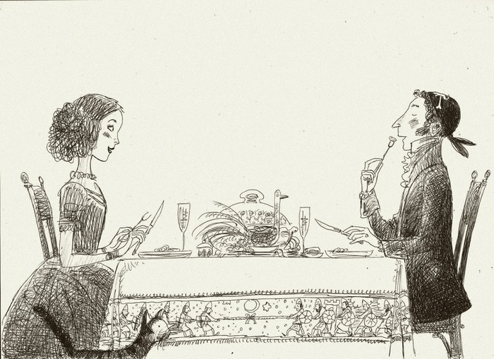 Обед с невыносимым капитаном Хукчиком.Питер Феностер,,В поисках Чёрного попугая,,