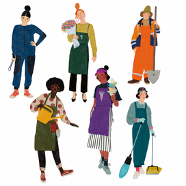 Люди в городе