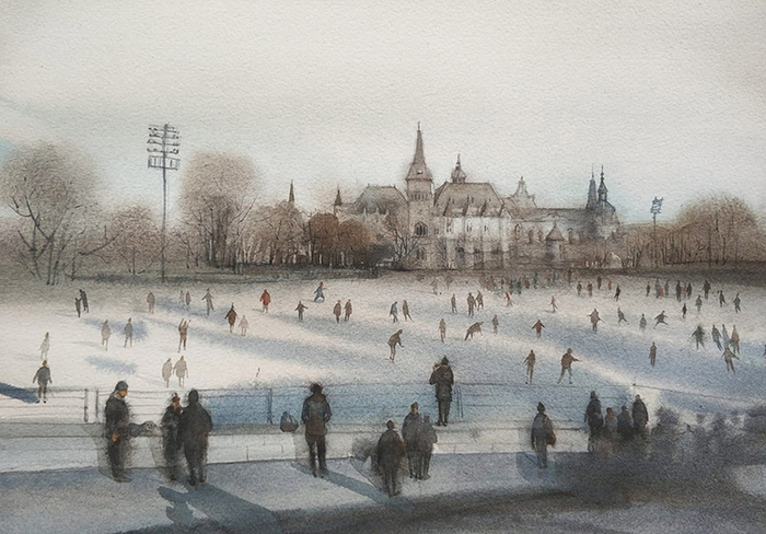 Дедушка с собачкой