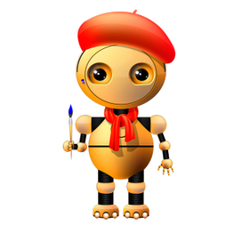 робот художник