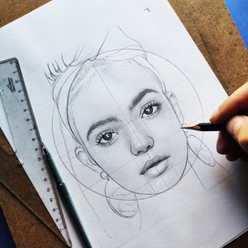  портретный скетч #2