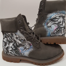 Роспись тимберлендов