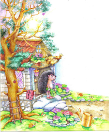 утренний ёжик