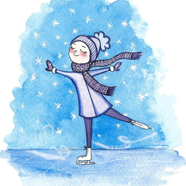 Катание на коньках