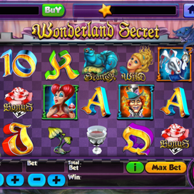 Слоты Алиса в стране чудес