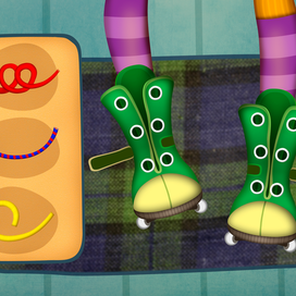 Одевашка (детское приложение для iPad) мини игра