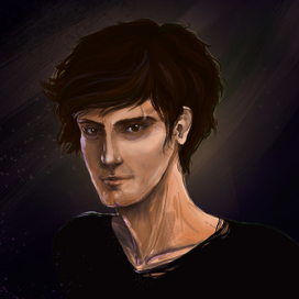 mans portrait concept art