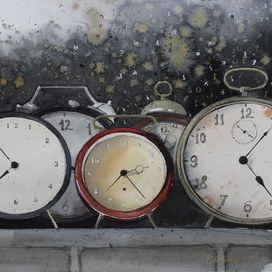 Старые часы