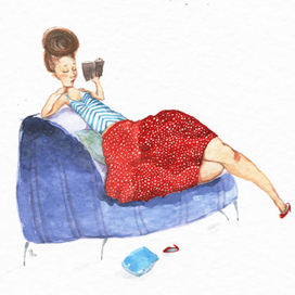 читальщица