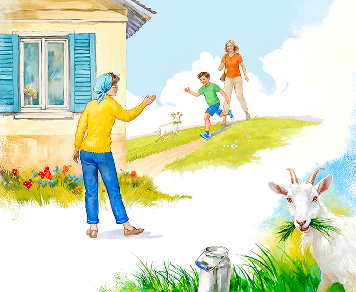 В деревню к бабушке