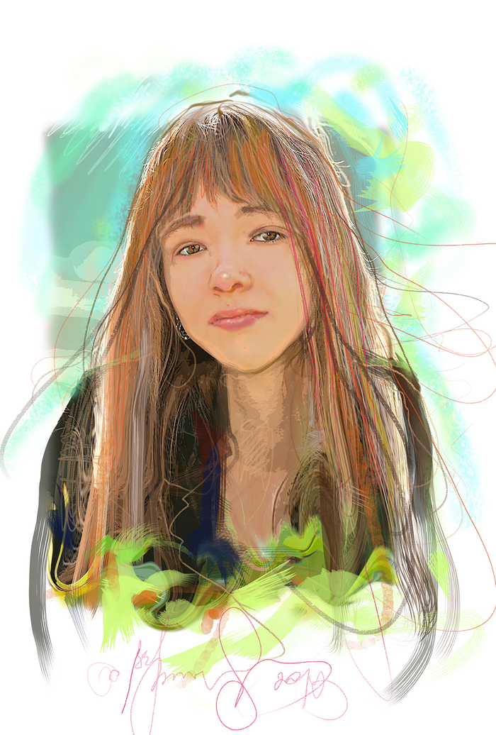 Charakter für die Comics.