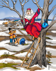 "Хозяин и батрак" (Ованес Туманян. сказка)