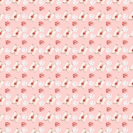 паттерн ко дню Святого Валентина