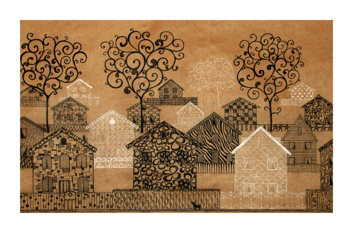 Декоративная деревня