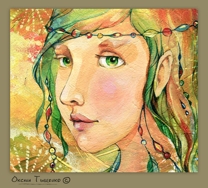 фэнтазийный портрет)