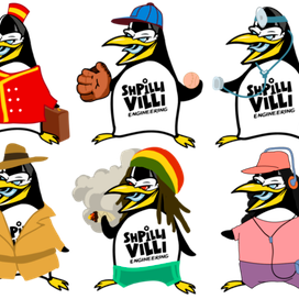 Penguin stikers