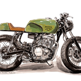 Мотоцикл, каферейсер