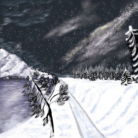 Зимняя ночь